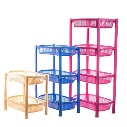 Round trolley 3tier